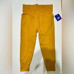 JOYLAB XL LEGGING HARVEST GOLD Shapely thick  firm fabric